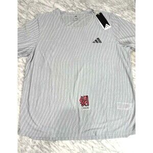 Adidas Adi365 Running Climacool+ Tee Halo Silver Jersey shirt top JM5701 Men XL